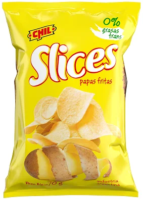 PAPAS FRITAS SLICES CORTE CLÁSICO