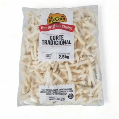 PAPAS FRITAS CONGELADAS CORTE TRADICIONAL